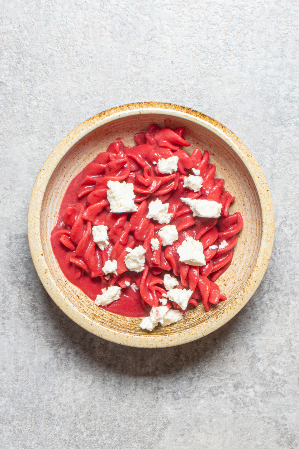 Creamy Beetroot Pasta. (Sorted Food)