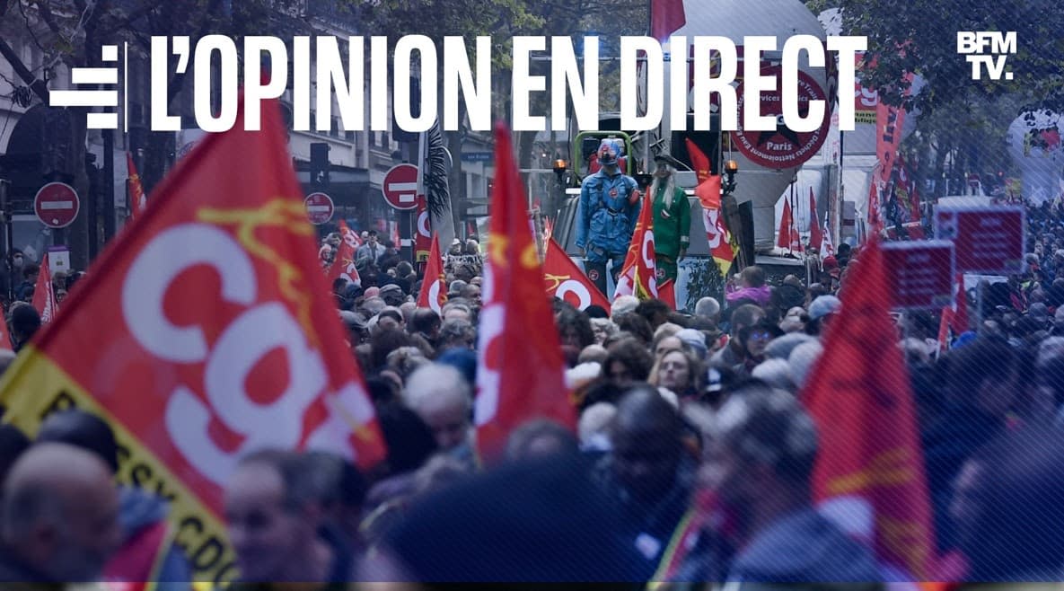 Manifestation pour le pouvoir d'achat le 29 septembre à Paris.  - Stéphane de Sakutin