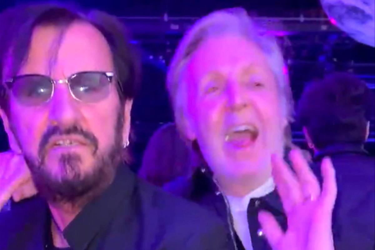Watch Paul McCartney and Ringo Starr Dance as They Reunite at Party