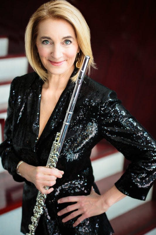 Flutist Carol Wincenc marks the 50th anniversary of her career during the 2023 Sarasota Music Festival.