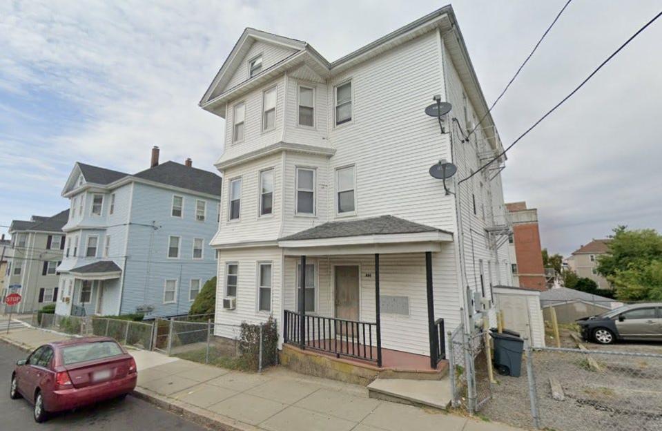 The multifamily apartment house at 464 Division St. in Fall River.