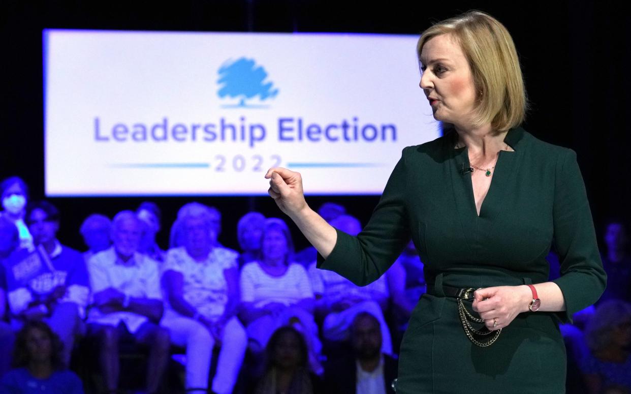 Liz Truss and Rishi Sunak will face off at the Cheltenham hustings - Getty Images
