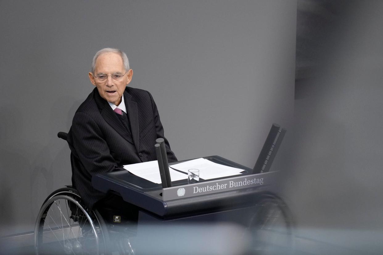 Wolfgang Schäuble war jahrzehntelang in der Politik. - Copyright: picture alliance / Flashpic | Jens Krick