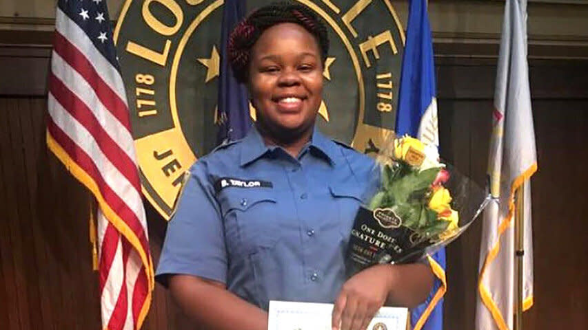 Breonna Taylor at a graduation ceremony in Louisville, Kentucky. (Photo: Family Handout/AFP/Getty Images)