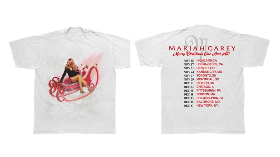 mariah carey tour tee