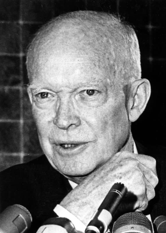 On March 28, 1969, Dwight D. Eisenhower, World War II hero and 34th president of the United States, died in Washington at age 78. UPI File Photo