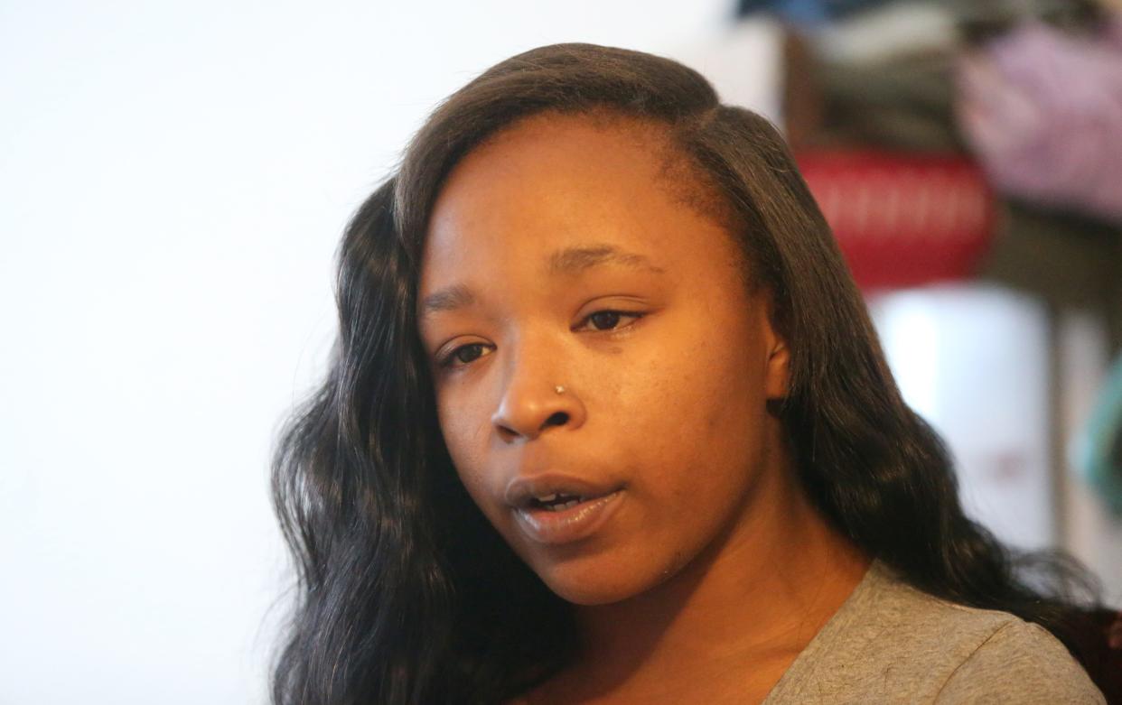 Erika Small talks about the death and life of her son, 12-year-old Josiah Small. Josiah was shot and killed Oct. 27 and another boy was shot but lived after a shooting at Indiana and Prairie Avenues.