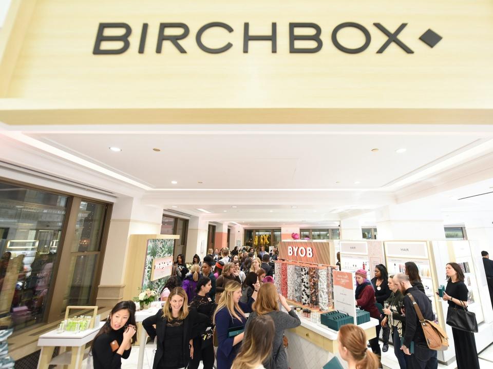 birchbox retail store CHICAGO, IL - DECEMBER 11: Guests celebrate the arrival of the Birchbox retail experience at Walgreens in Chicago (410 N. Michigan Ave.) on December 11, 2018 in Chicago, Illinois. (Photo by Daniel Boczarski/Getty Images for Walgreens)