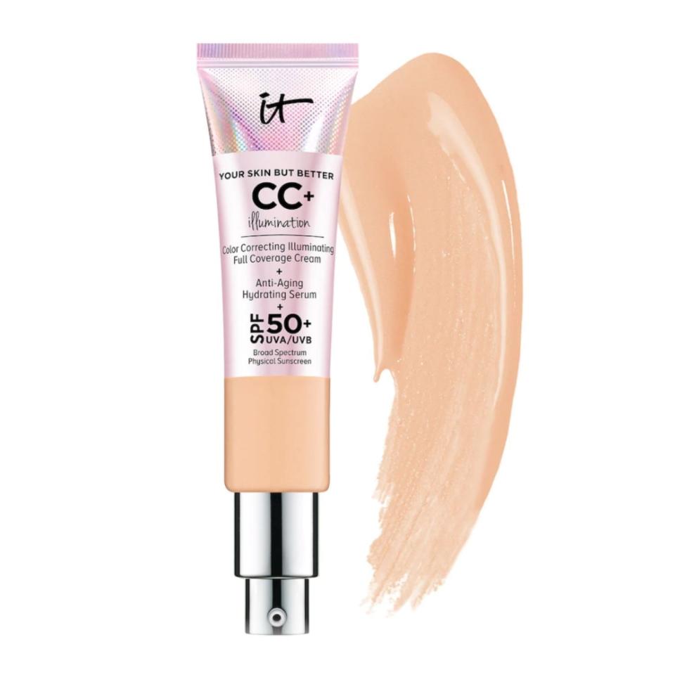 <p><a href="https://go.redirectingat.com?id=74968X1596630&url=https%3A%2F%2Fwww.sephora.com%2Fproduct%2Fyour-skin-but-better-cc-illumination-cream-spf-50-P411884&sref=https%3A%2F%2Fwww.womenshealthmag.com%2Fbeauty%2Fa43713472%2Fmeghan-trainor-thinning-hair-shampoo%2F" rel="nofollow noopener" target="_blank" data-ylk="slk:Shop Now;elm:context_link;itc:0;sec:content-canvas" class="link ">Shop Now</a></p><p>CC+ Cream Illumination with SPF 50+</p><p>$47.00</p><p>sephora.com</p><span class="copyright">Courtesy</span>