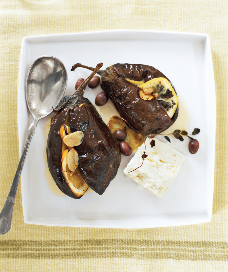 Roasted Baby Eggplant