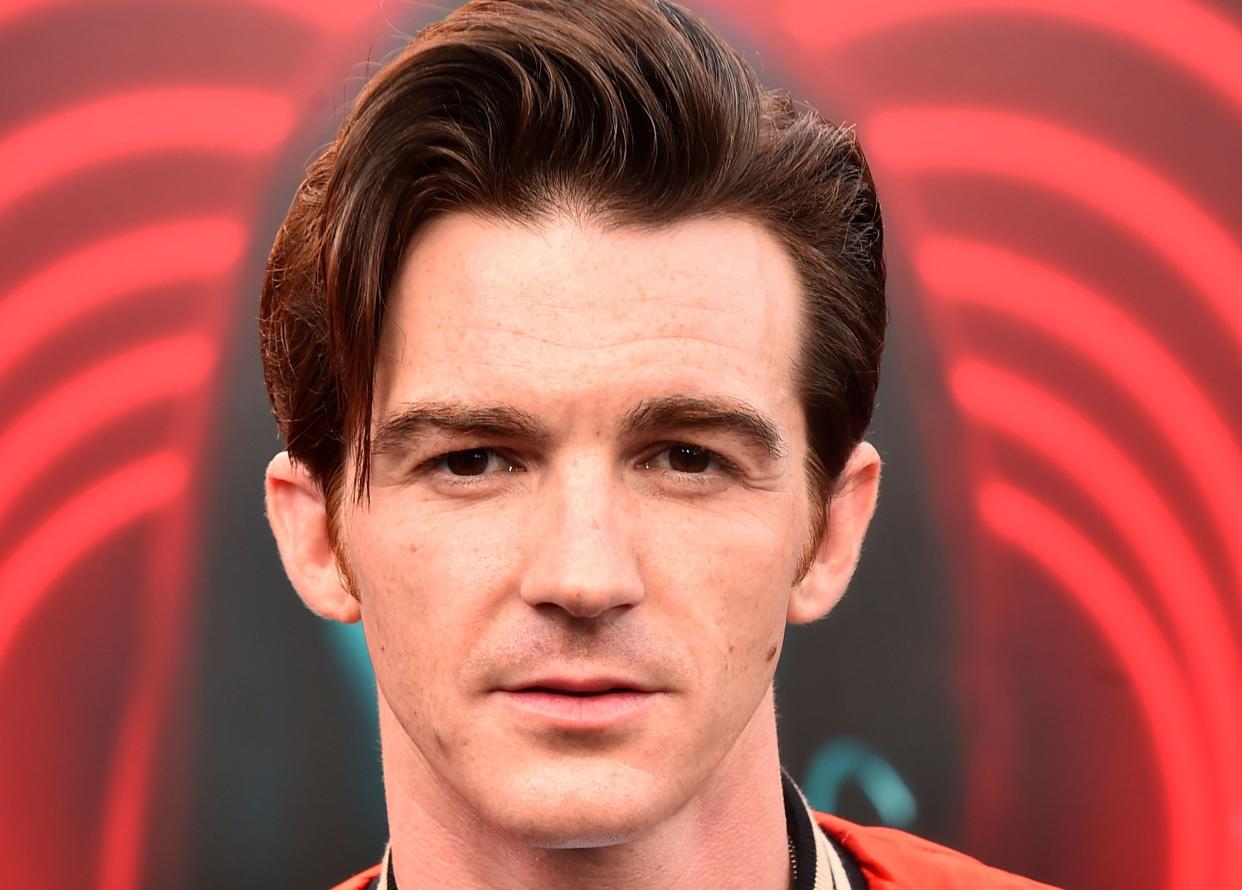 Drake Bell is seen on July 25, 2018 in Los Angeles.
