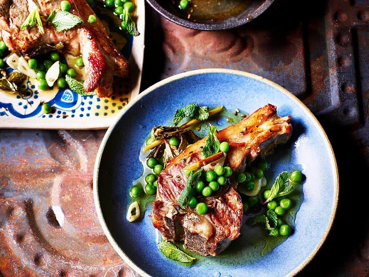There’s nothing like the smell of lamb chops cooked over charcoal (Ben Tish)