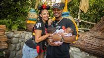 <p>Baby's first Disney trip! The R&B singer and his wife, Crystal Renay, brought their <a href="https://people.com/parents/ne-yo-wife-crystal-renay-welcome-baby-daughter-isabella-rose/" rel="nofollow noopener" target="_blank" data-ylk="slk:one-month-old daughter, Isabella Rose;elm:context_link;itc:0;sec:content-canvas" class="link ">one-month-old daughter, Isabella Rose</a>, to Disneyland in California to earn her first pair of Minnie Mouse ears on Thursday.</p>