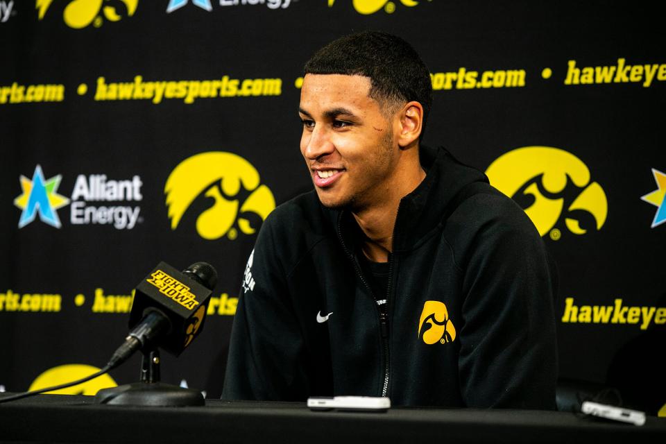 Iowa forward Kris Murray