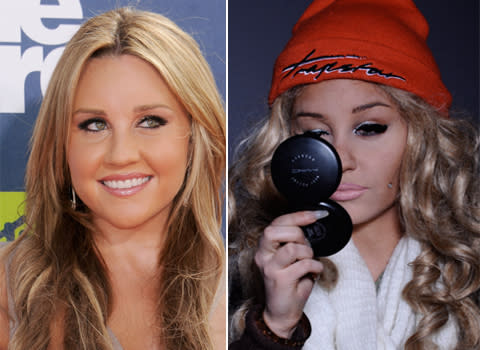 Former child star Amanda Bynes tweeted this photo of herself recently and -- surprise, surprise -- there's barely a recognisable part to her. It's been suggested that she was playing dress-ups in this pic (Rita Ora anyone), but her cheek piercing is for reals.