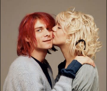 9. Kurt Kobain and Courtney Love