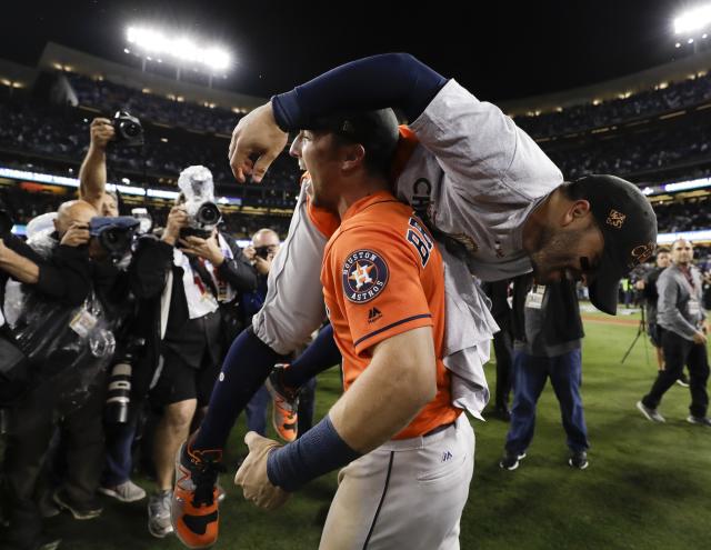 Astros win Game 7 over Dodgers to claim first World Series