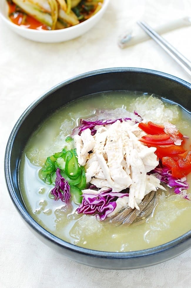 Chogyetang (Chilled Chicken Soup)