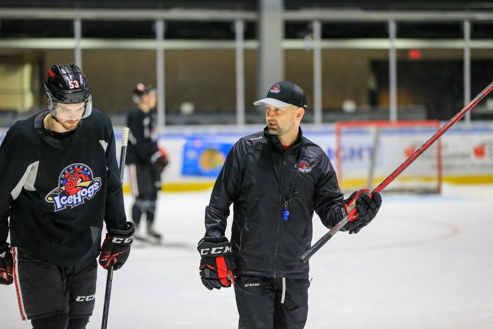 Anders Sorensen was named as the official Rockford IceHogs head coach on Tuesday, July 12, 2022.