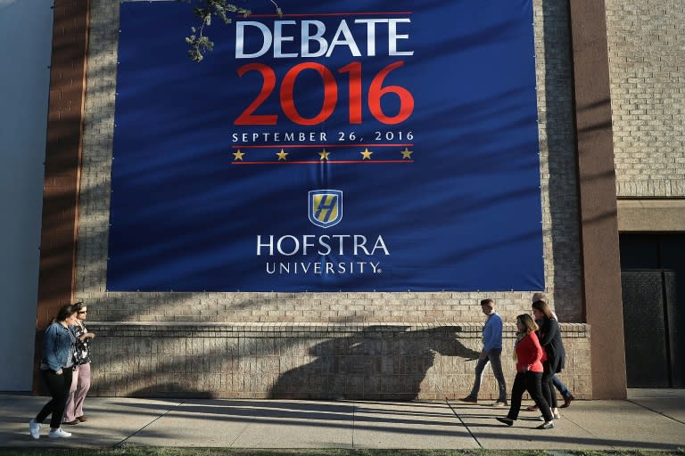 As many as 90 million people are expected to tune in when Donald Trump and Hillary Clinton face off at Hofstra University in New York