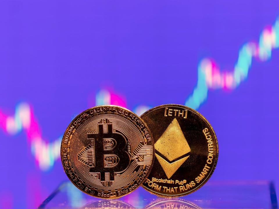 Ethereum (ether) hit a record price high on 3 November, 2021, pushing the crypto market to an all-time high (Getty Images)