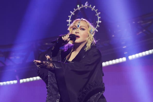Madonna Spanks Katy Perry During California Rebel Heart Tour Stop
