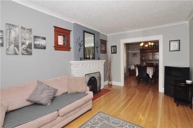 <p><span>124 Eastwood Ave., Toronto, Ont.</span><br> This home, located in Toronto’s Birchcliffe neighbourhood, packs lots of features into its roughly 2,000 square feet.<br> (Photo: Zoocasa) </p>