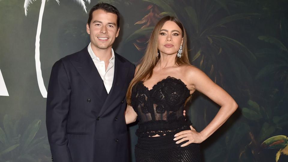 <p>Gregg DeGuire/Variety via Getty</p> Manolo Gonzalez Vergara and Sofía Vergara at the launch of Toma on June 7, 2024