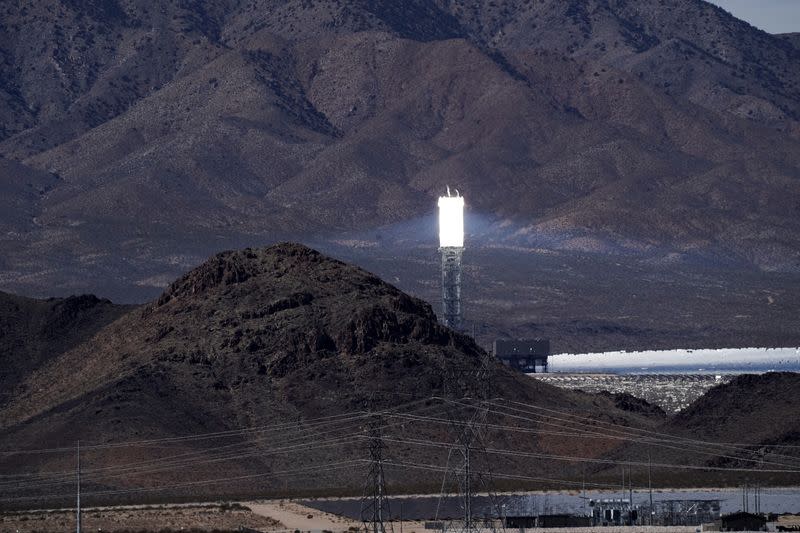 FILE PHOTO: The Ivanpah Solar Electric Generating System in San Bernardino County