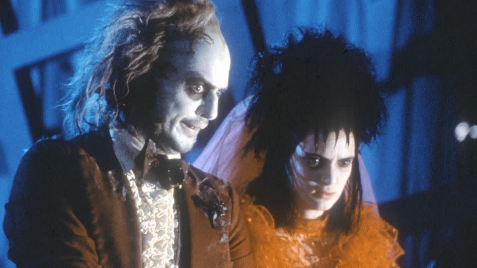 Michael Keaton and Winona Ryder
starred in Tim Burton's 1988 movie "Beetlejuice." - Geffen/Warner Bros/Kobal/Shutterstock