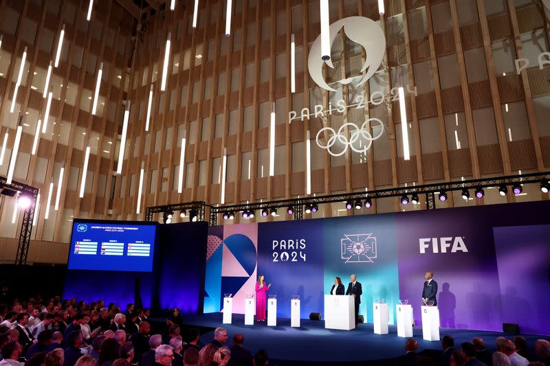 Juegos Olímpicos de París 2024 - Sorteo del Torneo Olímpico de Fútbol