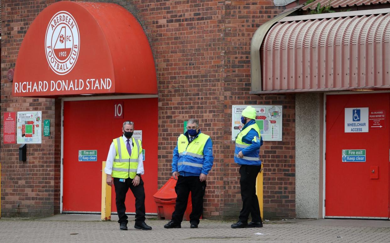 Aberdeen's Pittodrie Stadium -  Andrew Milligan/PA