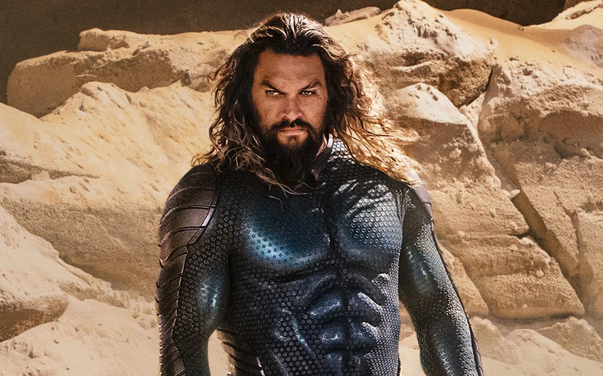 Aquaman (Jason Momoa) muss in "Aqaaman: The Lost Kingdom" erneut die Welt vor Bösewicht Black Manta retten. Dazu benötigt er die Hilfe eines Rivalen. (Bild: 2023 Warner Bros. Entertainment/DC Comics/Christian Black)