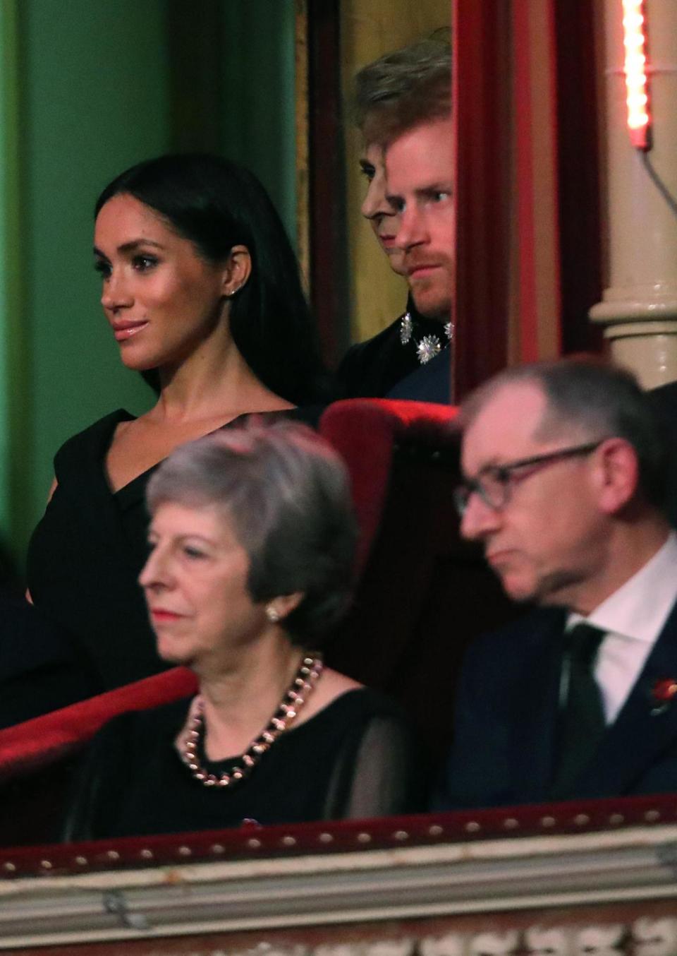 The Duchess of Sussex at the Legion Festival of Remembrance at the Royal Albert Hall (AFP/Getty Images)