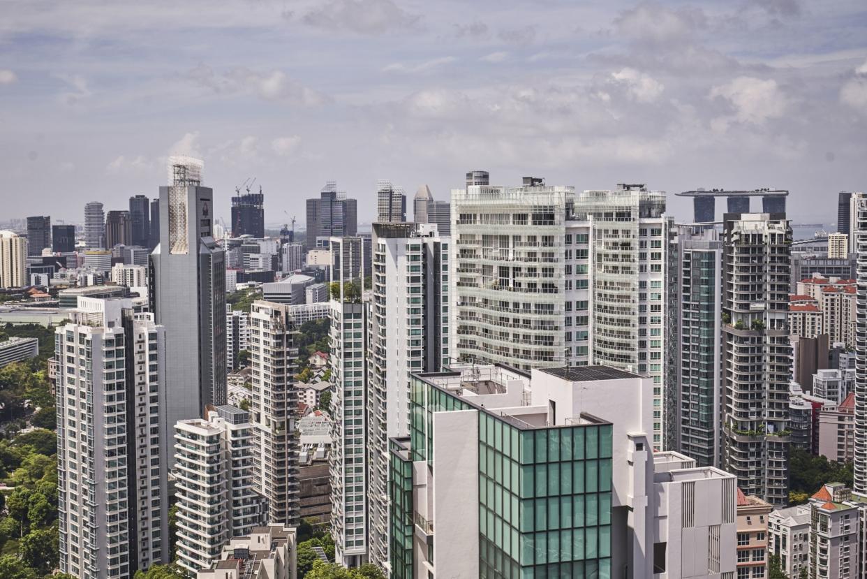 Private homes in the River Valley/Orchard area in Singapore, on Saturday, July 9, 2022. 