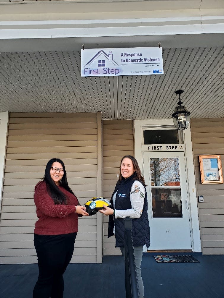 Brain Injury Connections of the Shenandoah Valley, through the financial help of a matching community grant from Walmart, has given out over 90 helmets to local organizations, including the Valley Mission in Staunton, First Step, Mercy House and The Boys & Girls Club of Harrisonburg.