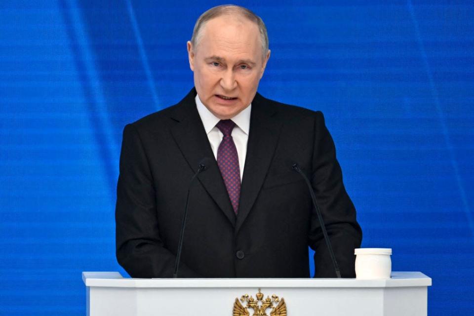 Der russische Präsident Wladimir Putin. - Copyright: ALEXANDER NEMENOV via Getty