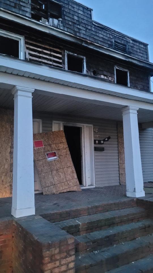 A vacant two story apartment building on East Church Street in Salisbury is being investigated for arson for the third time in two years.