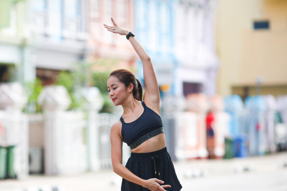 Anabel Chew has opened her own barre studio, called WeBarre. (PHOTO: Cheryl Tay)