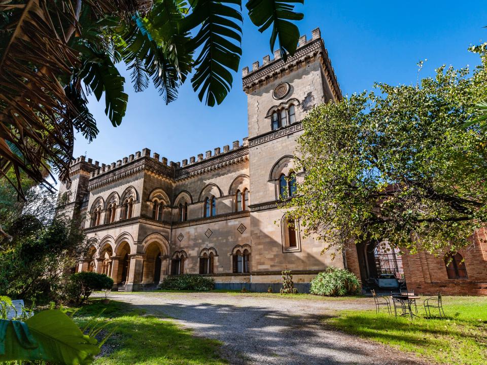 Castello Pennisi di Floristella, Acireale, Sicily,