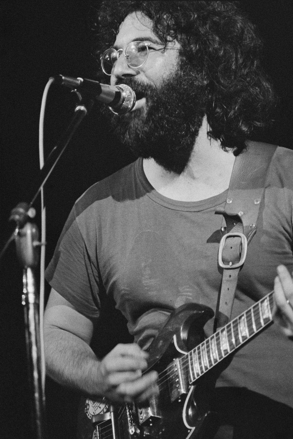 Jerry Garcia of The Grateful Dead