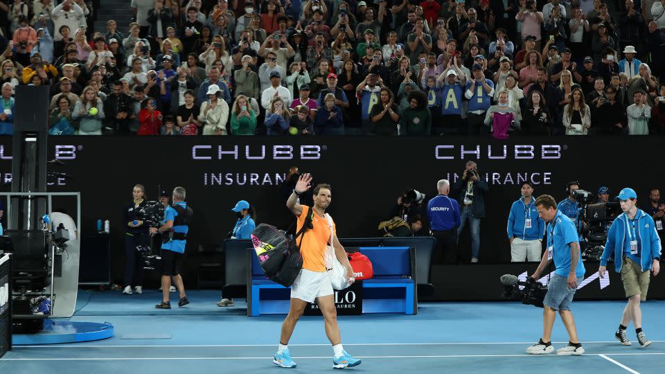 Nadal has not played a match on tour since his second-round exit in Melbourne 10 months ago. - Cameron Spencer/Getty Images