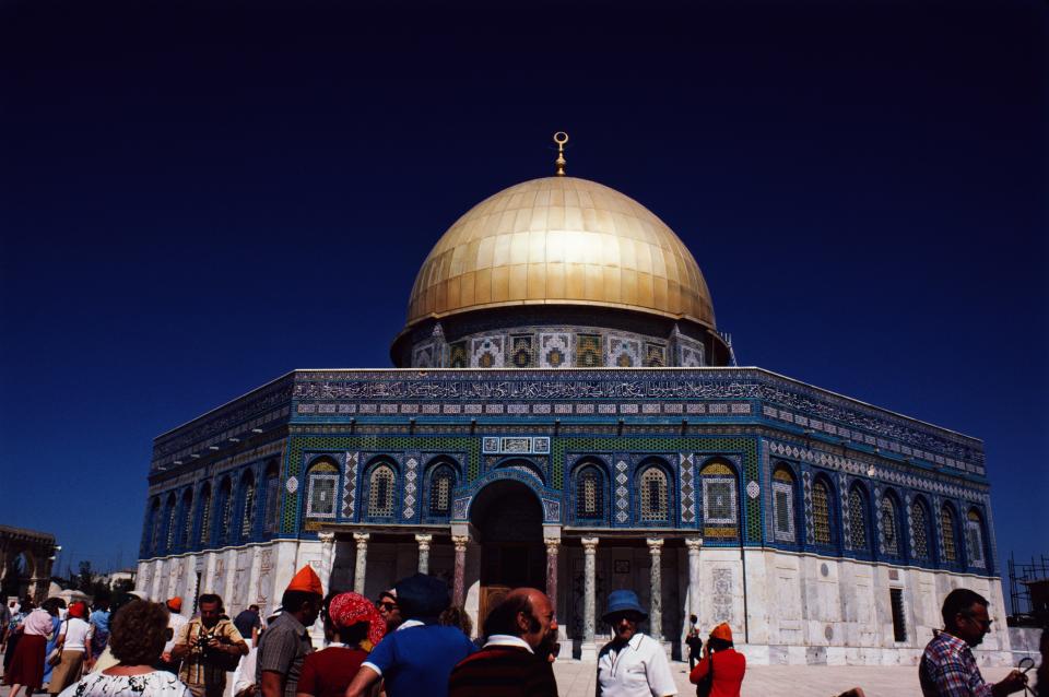 The Dome of the Rock on the Temple Mount in the Old City of Jerusalem, Israel, October 1980.  (Photo by Archive Photos/Getty Images)