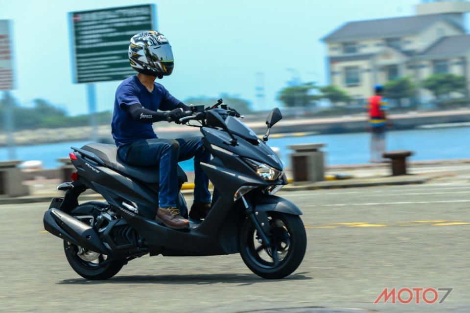 本次測試車輛：YAMAHA FORCE 155。