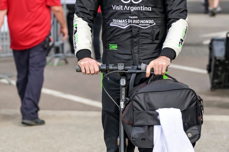 Agustín Canapino en el circuito de San Petersburgo, en Florida, donde debutó en IndyCar con un destacado decimosegundo puesto; el arrecifeño repitió esa posición en el óvalo de Texas y en el trazado urbano de Toronto