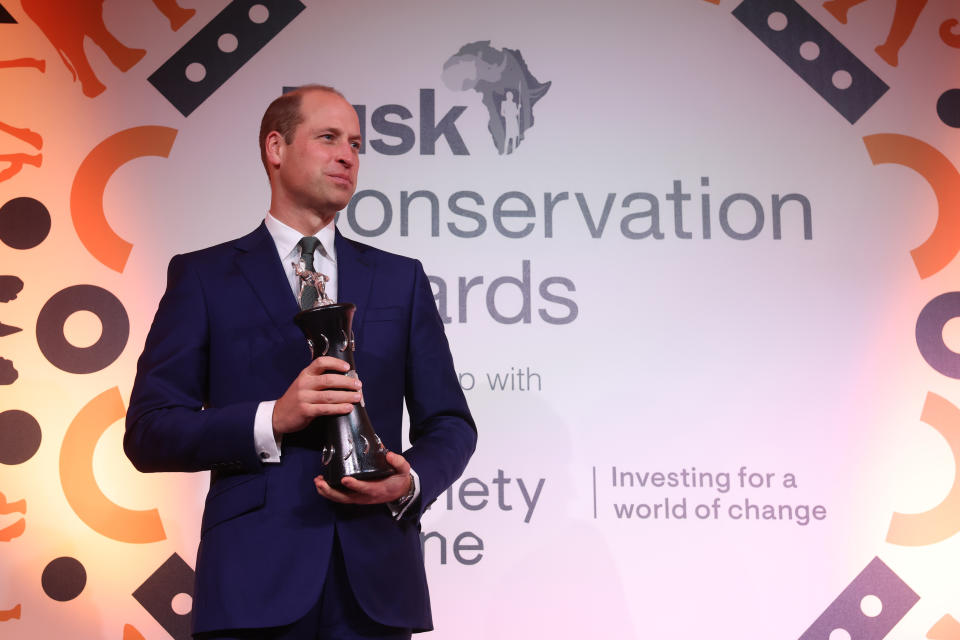 Prince William at the Tusk Conservation Awards