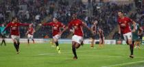 Football Soccer Britain- Hull City v Manchester United - Premier League - The Kingston Communications Stadium - 27/8/16 Manchester United's Marcus Rashford celebrates scoring their first goal Action Images via Reuters / Lee Smith