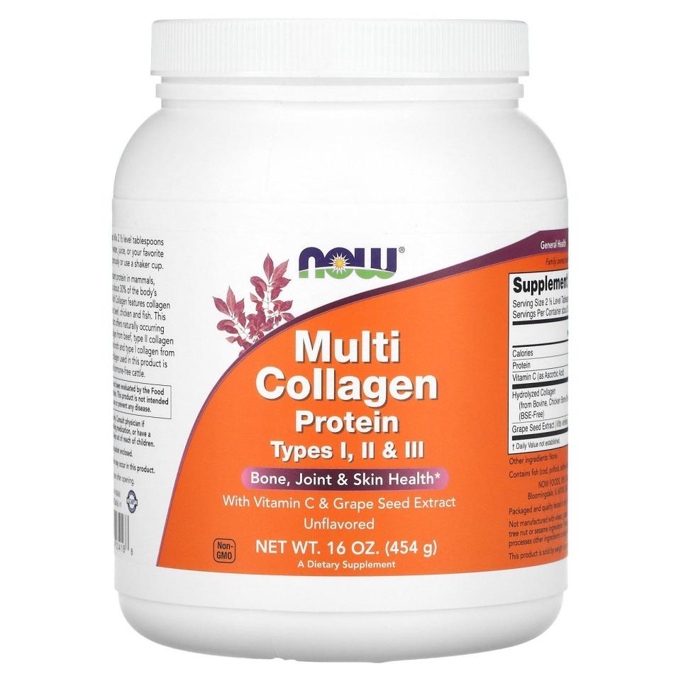 2) NOW Foods Multi Collagen Protein