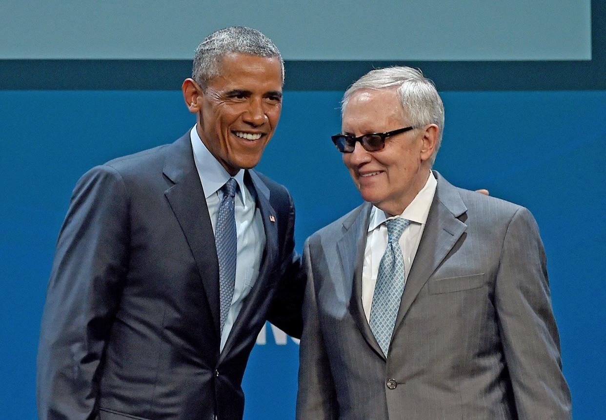 Barack Obama shared his last letter to harry Reid