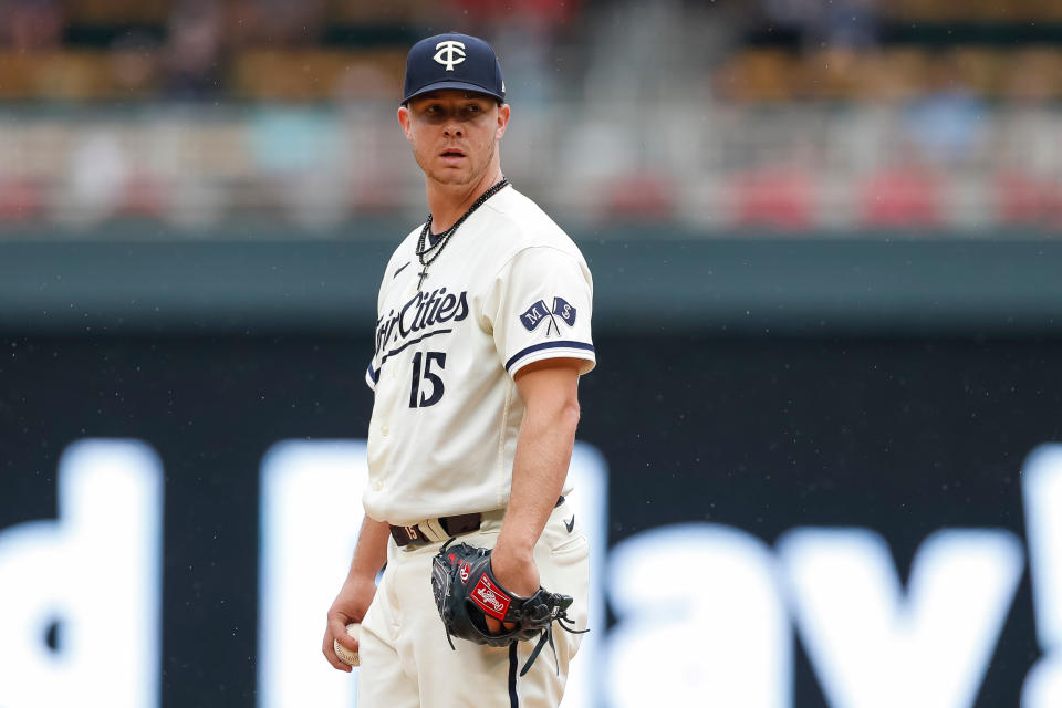 明尼蘇達雙城Emilio Pagan。（MLB Photo by Brandon Sloter/Image Of Sport/Getty Images）